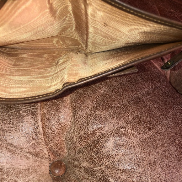 Ostrich grain cowhide leather wallet - Picture 4 of 9